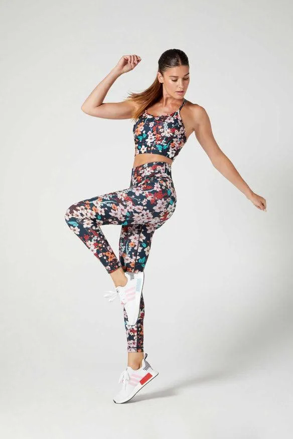 Wear It To Heart Aria Back Pocket Legging - Midnight Glory