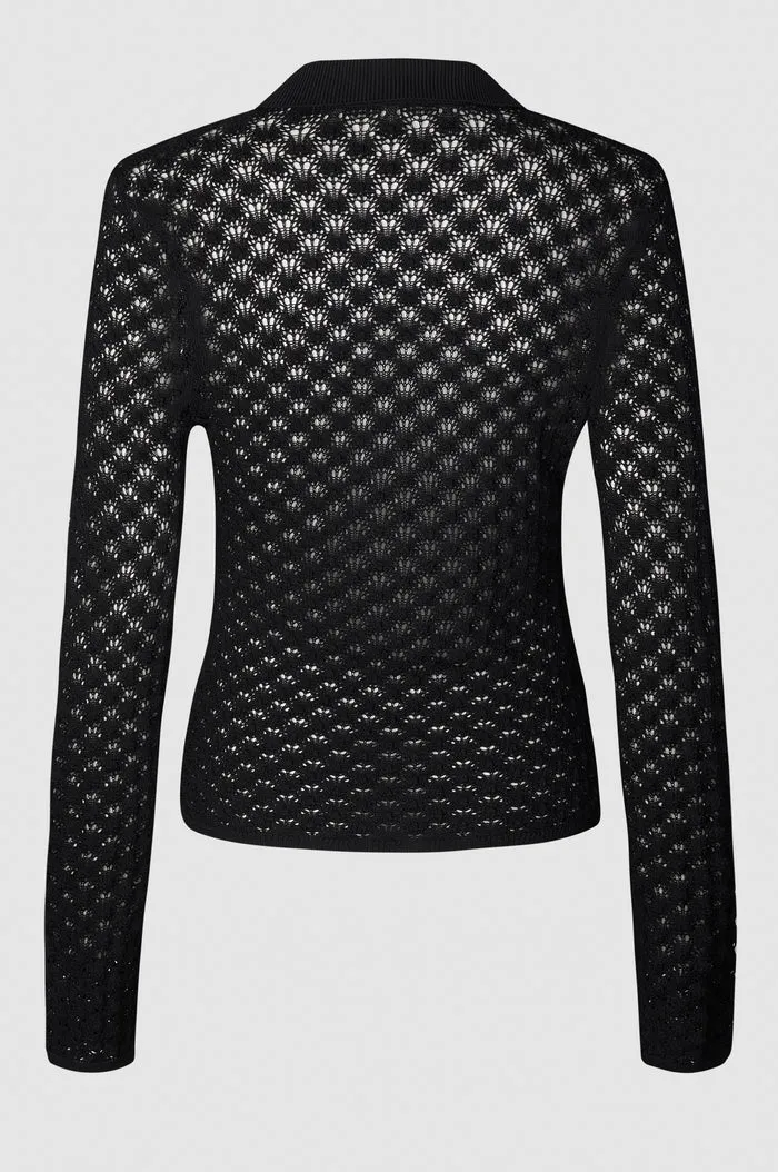 WILDA  CARDIGAN BLACK