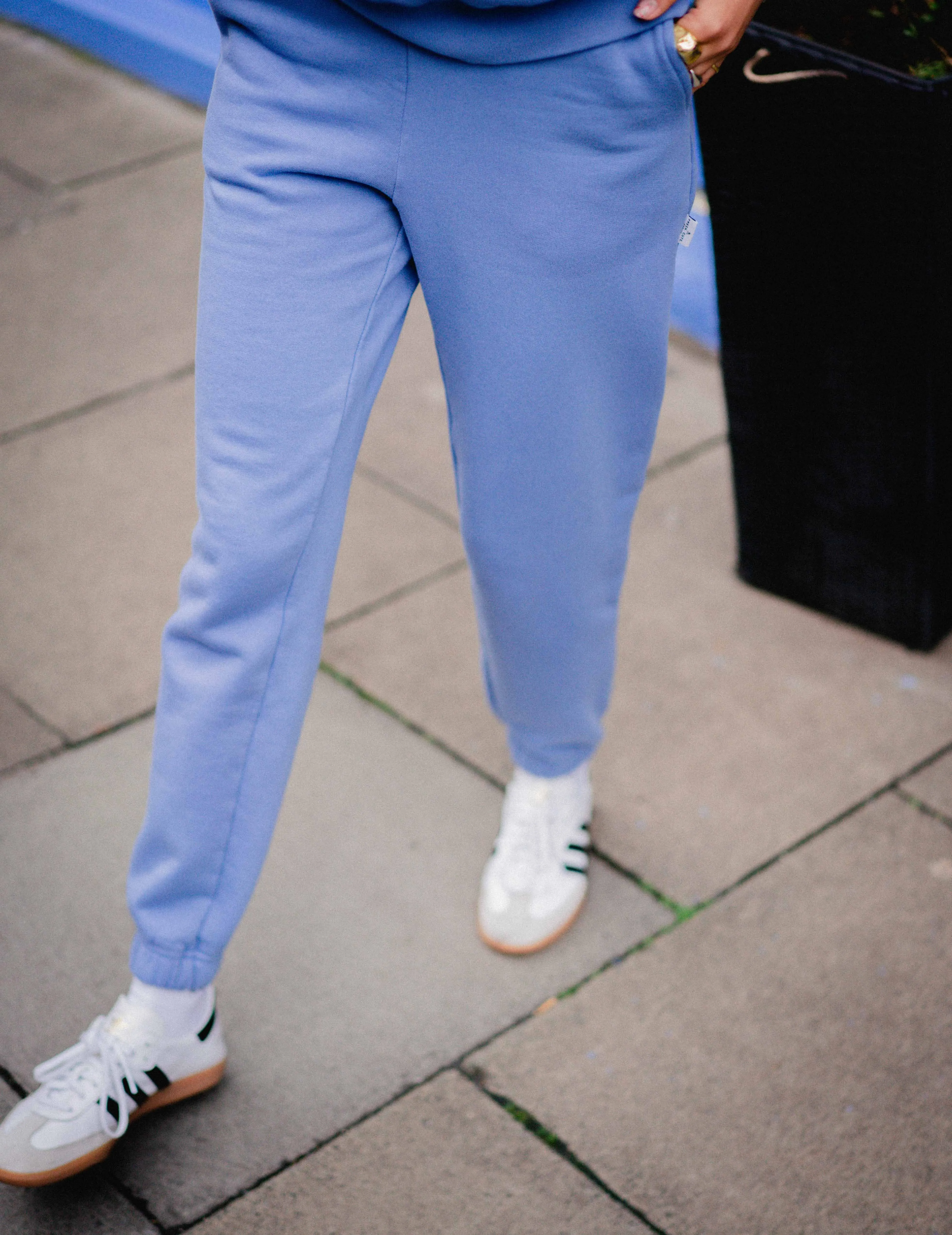 Womens Track Joggers - Blue