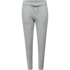 Womens Washable Cashmere Jogger Golf Light Grey Heather/Cream