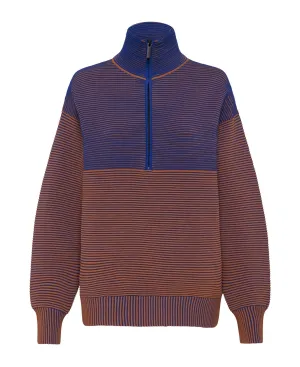 ZHEN RIB ZIP THRU